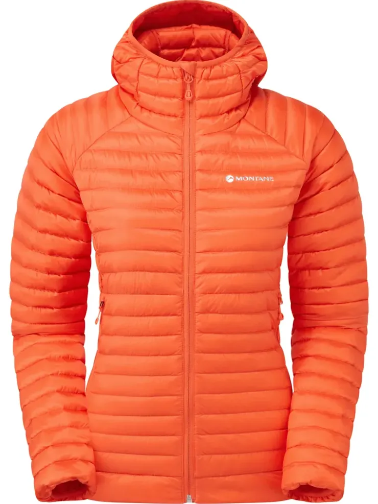 Insulated Jackets-Montane Womens Anti-Freeze Lite Hoodie - Tigerlily