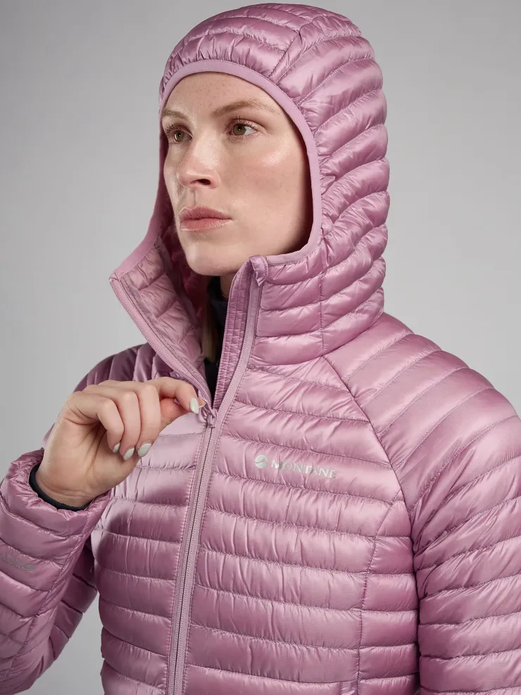 Insulated Jackets-Montane Womens Anti-Freeze Lite Hoodie - Allium