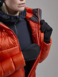 Insulated Jackets-Montane Womens Anti-Freeze XT Hoodie - Tigerlily