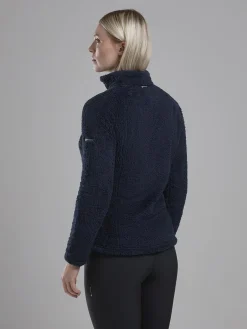 Fleece & Mid Layer-Montane Womens Caldus Jacket - Eclipse Blue