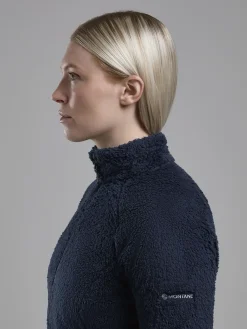 Fleece & Mid Layer-Montane Womens Caldus Jacket - Eclipse Blue
