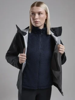 Fleece & Mid Layer-Montane Womens Caldus Jacket - Eclipse Blue