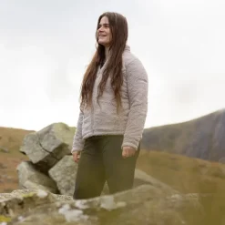 Fleece & Mid Layer-Montane Womens Caldus Jacket - Oyster