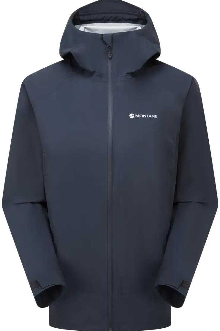Waterproof Jackets-Montane Womens Cetus Jacket - Eclipse Blue