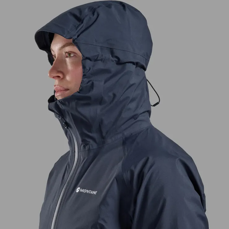 Waterproof Jackets-Montane Womens Cetus Jacket - Eclipse Blue