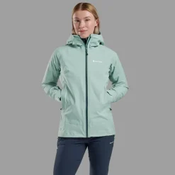 Waterproof Jackets-Montane Womens Cetus Jacket - Sea Mist