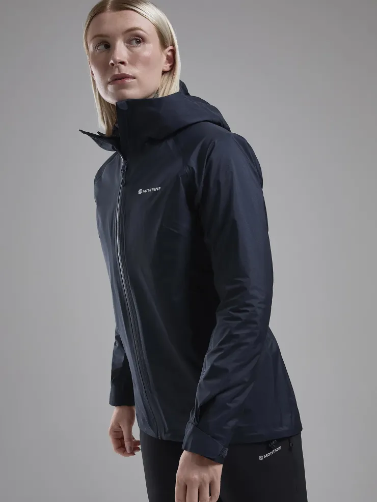Waterproof Jackets-Montane Womens Cetus Lite Jacket - Eclipse Blue