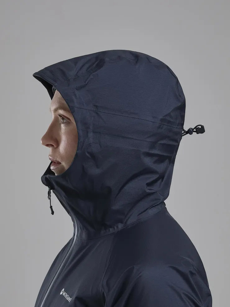 Waterproof Jackets-Montane Womens Cetus Lite Jacket - Eclipse Blue