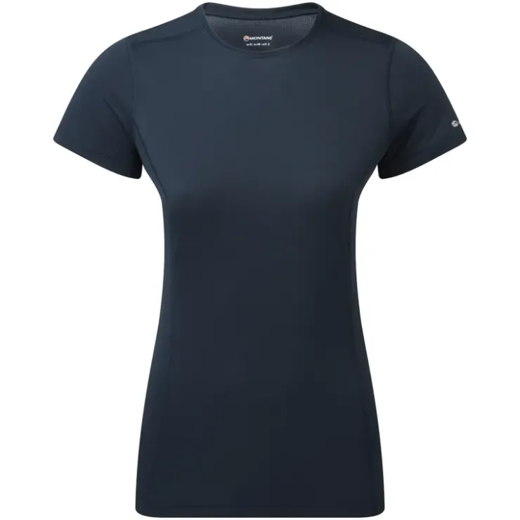 T-Shirts & Baselayers-Montane Womens Dart Lite T-Shirt - Eclipse Blue