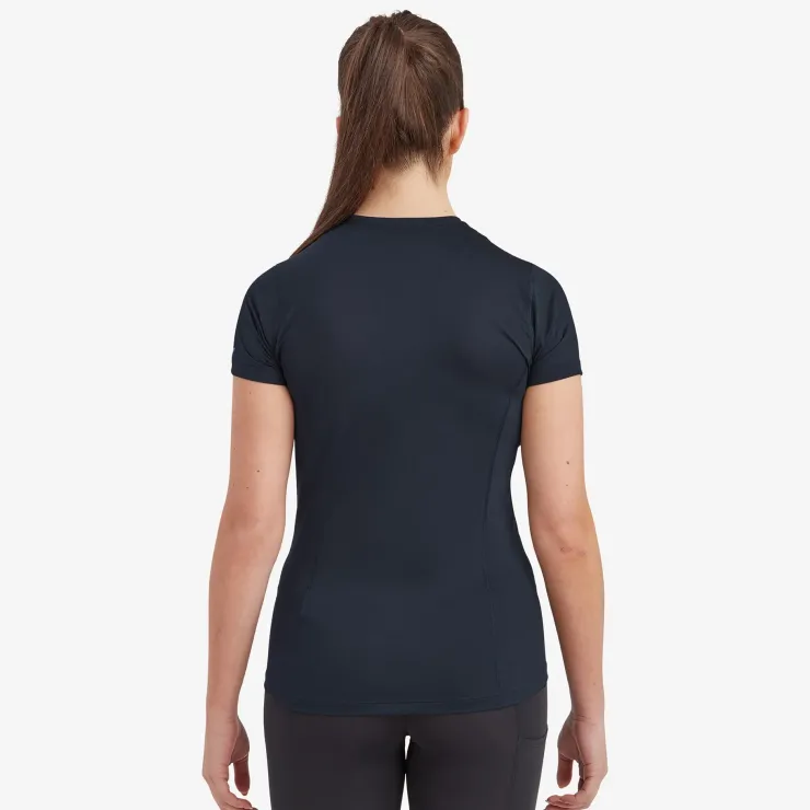 T-Shirts & Baselayers-Montane Womens Dart Lite T-Shirt - Eclipse Blue