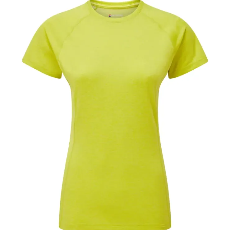 T-Shirts & Baselayers-Montane Womens Dart T-Shirt - Citrus Spring