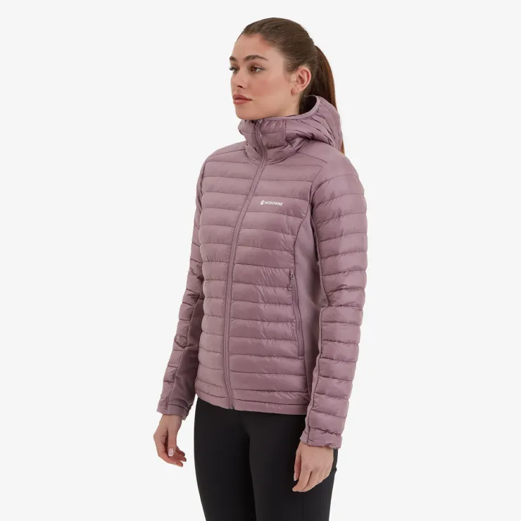 Insulated Jackets-Montane Womens Icarus Lite Hoodie - Moonscape