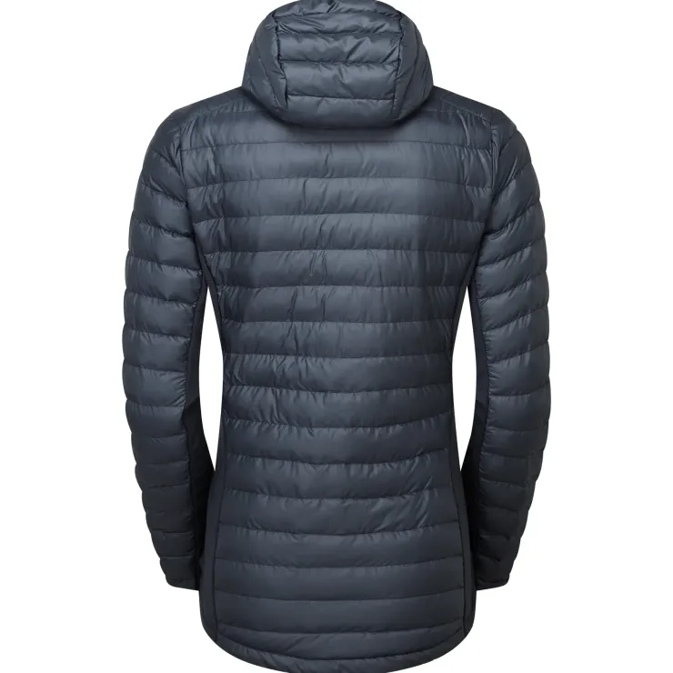 Insulated Jackets-Montane Womens Icarus Lite Hoodie - Eclipse Blue