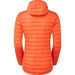 Insulated Jackets-Montane Womens Icarus Lite Hoodie - Tigerlily