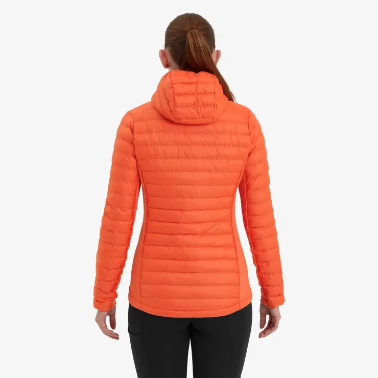 Insulated Jackets-Montane Womens Icarus Lite Hoodie - Tigerlily
