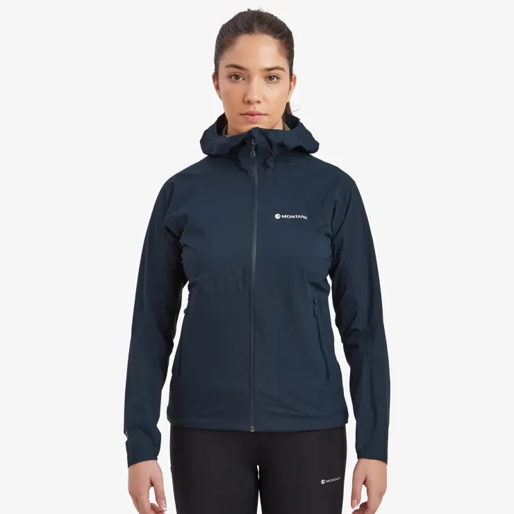 Waterproof Jackets-Montane Womens Minimus Lite Jacket - Eclipse Blue