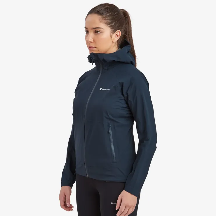 Waterproof Jackets-Montane Womens Minimus Lite Jacket - Eclipse Blue
