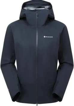 Waterproof Jackets-Montane Womens Niveus Lite Jacket - Eclipse Blue
