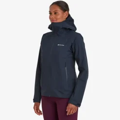 Waterproof Jackets-Montane Womens Phase Lite Jacket - Eclipse Blue
