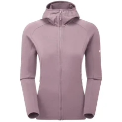 Fleece & Mid Layer-Montane Womens Protium Hoodie - Moonscape
