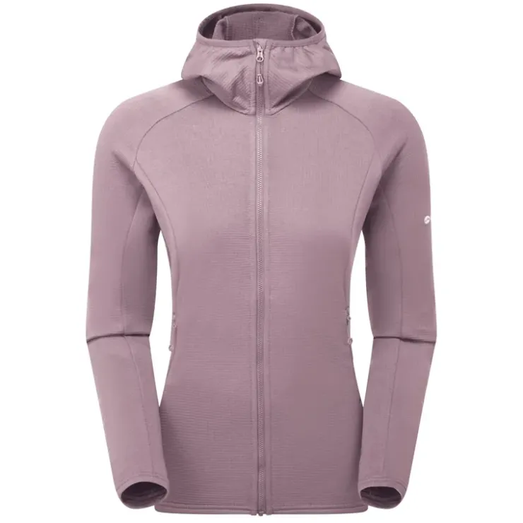 Fleece & Mid Layer-Montane Womens Protium Hoodie - Moonscape