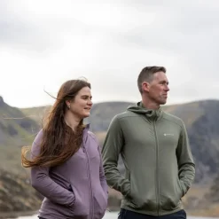 Fleece & Mid Layer-Montane Womens Protium Hoodie - Moonscape