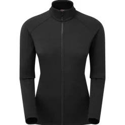 Fleece & Mid Layer-Montane Womens Protium Jacket - Black