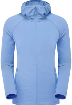 Fleece & Mid Layer-Montane Womens Protium Lite Hoodie - Cornflower