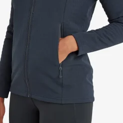 Fleece & Mid Layer-Montane Womens Protium XT Hoodie - Eclipse Blue