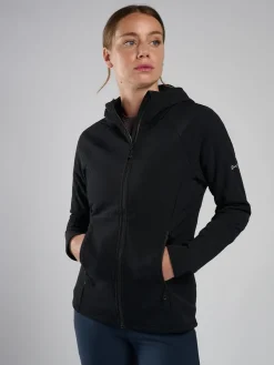 Fleece & Mid Layer-Montane Womens Protium XT Hoodie - Black