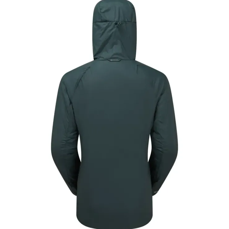 Insulated Jackets-Montane Womens Respond Hoodie - Deep Forest