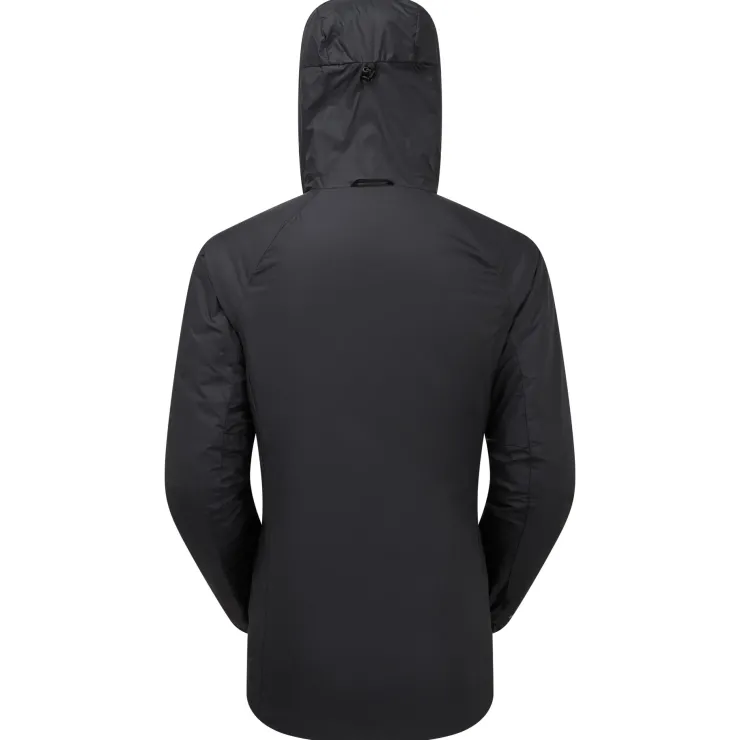 Insulated Jackets-Montane Womens Respond Hoodie - Black