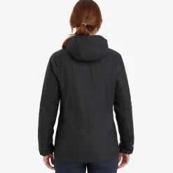 Insulated Jackets-Montane Womens Respond Hoodie - Black