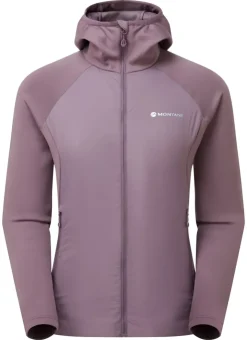 Insulated Jackets-Montane Womens Sirocco Lite Hoodie - Moonscape