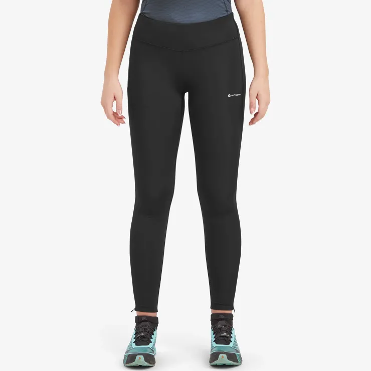 Trousers & Leggings-Montane Womens Slipstream Trail Tights - Black