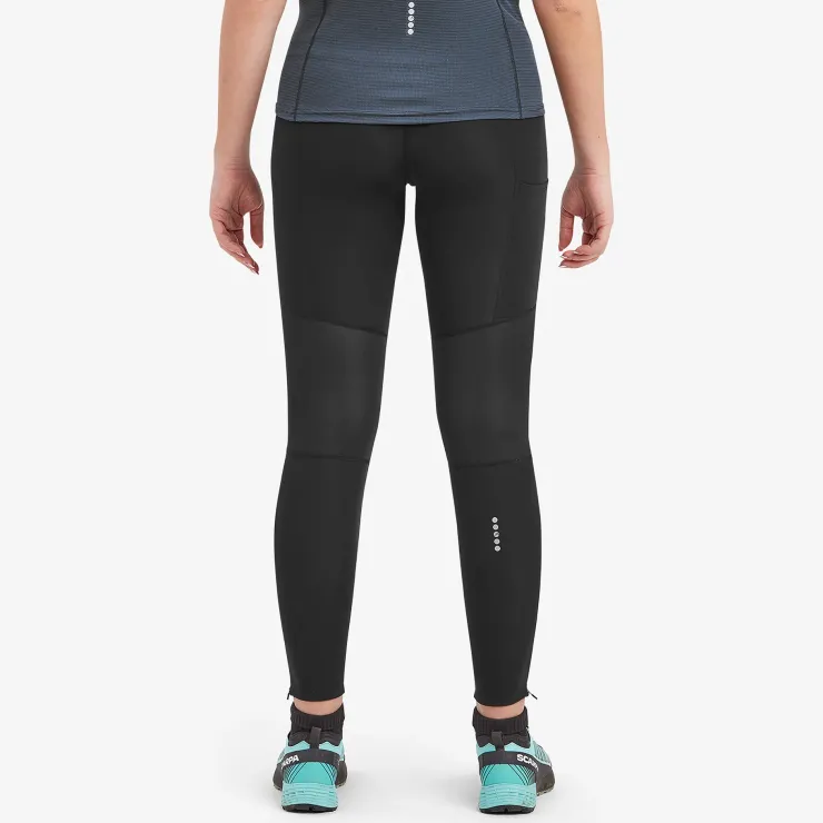 Trousers & Leggings-Montane Womens Slipstream Trail Tights - Black