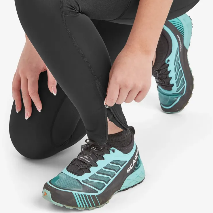 Trousers & Leggings-Montane Womens Slipstream Trail Tights - Black
