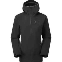 Waterproof Jackets-Montane Womens Solution Jacket - Black