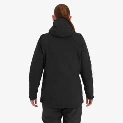 Waterproof Jackets-Montane Womens Solution Jacket - Black