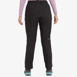 Waterproof Trousers-Montane Womens Solution Pants - Black