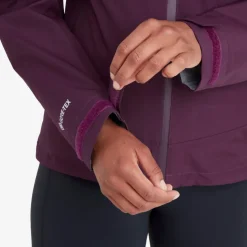 Waterproof Jackets-Montane Womens Spirit Jacket - Saskatoon Berry