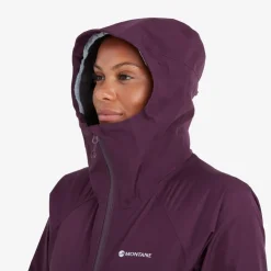 Waterproof Jackets-Montane Womens Spirit Jacket - Saskatoon Berry