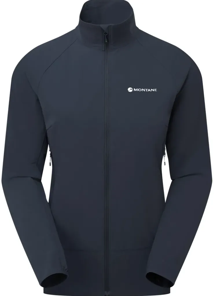 Softshell Jackets-Montane Womens Tenacity Nano Jacket - Eclipse Blue