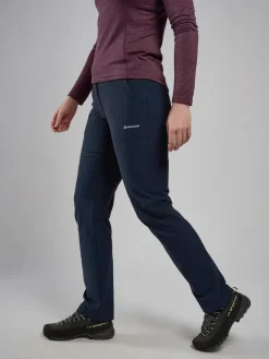 Trousers & Leggings-Montane Womens Terra Stretch Lite Pants - Eclipse Blue
