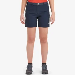 Shorts & Skirts-Montane Womens Terra Stretch Lite Shorts - Eclipse Blue