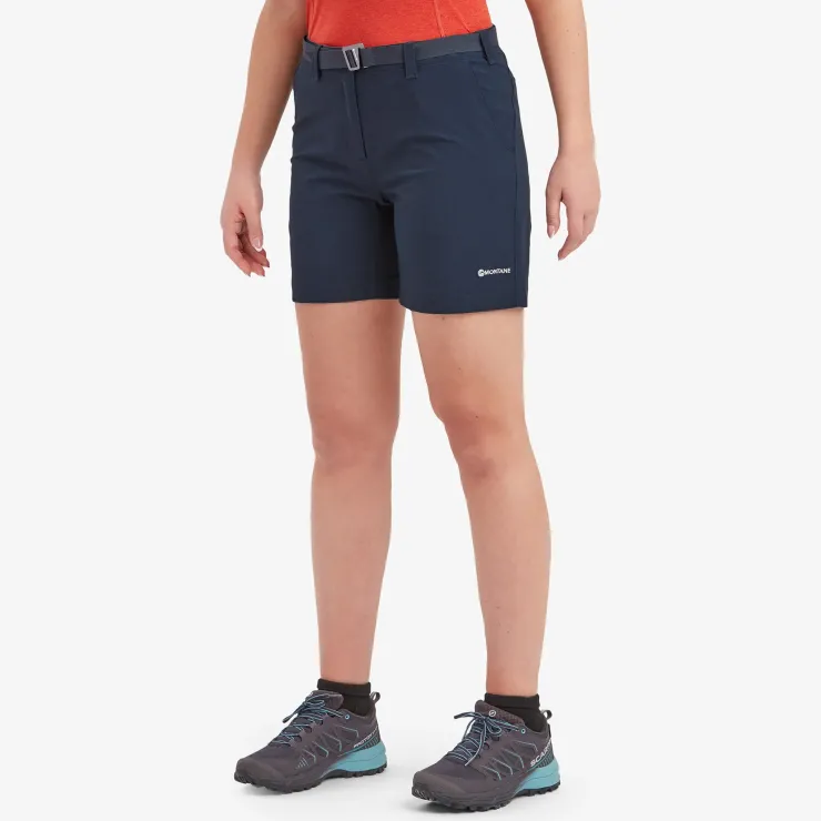 Shorts & Skirts-Montane Womens Terra Stretch Lite Shorts - Eclipse Blue