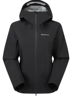 Waterproof Jackets-Montane Womens Torren Waterproof Jacket - Black