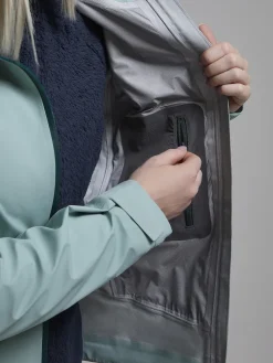 Waterproof Jackets-Montane Womens Torren Waterproof Jacket - Sea Mist