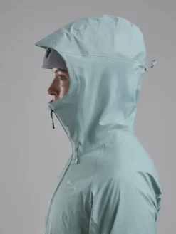 Waterproof Jackets-Montane Womens Torren Waterproof Jacket - Sea Mist