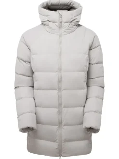 Insulated Jackets-Montane Womens Tundra Hoodie - Oyster